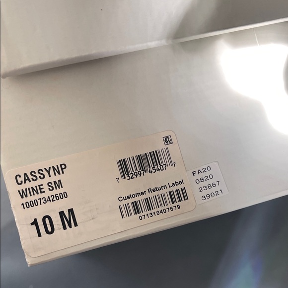 Style & Co. Deep Red Lace-Up Ankle Boots - Picture 4 of 4